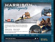 Tablet Screenshot of harrisonwatersports.com